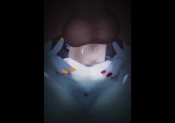 1boy 1girl ahegao animated anus areola_slip ass black_horns blue_hair blue_skin bouncing_breasts breasts clothed_female_nude_male clothed_sex colored_skin continuous_ejaculation crotch_rub cum cum_in_pussy cum_string cumdrip dark-skinned_male dark_skin deep_penetration double_v ejaculation facial_mark fertilization heart heart-shaped_pupils heart_facial_mark hetero highres horns impregnation large_areolae large_breasts mating_press moaning nail_polish nipples nude opaluva opaluva_(character) ovum penis pointy_ears pussy_juice red_eyes sex skello sound sperm_cell symbol-shaped_pupils tagme testicles testicles_clench unworn_clothes v vaginal video