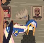 2boys ahegao anal animated arms_behind_back anal_fluid bar_censor bent_over bkrg blonde_hair blue_eyes blush bouncing_penis bound bound_wrists brick_wall bridget_(guilty_gear) censored clothed_male_nude_male clothed_sex clothes_lift cross cum cum_in_ass dark-skinned_male dark_skin doggystyle dress dress_lift ejaculating_while_penetrated ejaculation erection from_side guilty_gear guilty_gear_xx handsfree_ejaculation hood hoodie interracial large_penis looking_back male_penetrated multiple_boys nude penis penis_size_difference pixel_art poster precum profile rolling_eyes rope sex sex_from_behind shota sidelocks size_difference small_penis spanked tongue tongue_out trap ugoira video wanted_poster yaoi