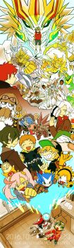 Rule 34 | appmon, asuka torajirou, beautymon, biomon, charismon, digimon, digimon universe: appli monsters, dokamon, fakemon (appmon), gaiamon (appmon), gatchmon, hackmon (appmon), hadesmon, highres, karan eri, katsura hajime, katsura rei, mienumon, musimon, offmon, ouranosmon, ozora yujin, pipomon, poseidomon, sakusimon, scorpmon, shinkai haru, sleepmon, unryuji knight