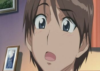 animated animated_gif aniyome_wa_ijippari blue_hair handjob katsuragi_mai penis penis_grab purple_eyes