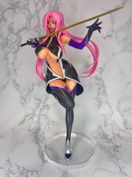 1girl breasts dark-skinned_female dark_skin figure ingrid_(taimanin_asagi) large_breasts long_hair photo_(medium) taimanin_(series) taimanin_murasaki