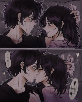 andrew_graves andy_graves ashley_graves brother_and_sister couple highres hug incest kiss leyley non-web_source siblings the_coffin_of_andy_and_leyley