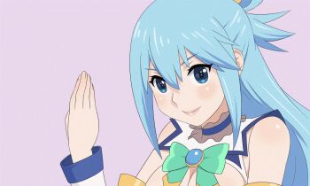 2girls anal anal_fisting animated animated_gif aqua_(konosuba) ass blonde_hair blue_hair breasts censored darkness_(konosuba) fisting kono_subarashii_sekai_ni_shukufuku_wo! large_breasts long_hair medium_breasts mosaic_censoring multiple_girls nipples peeing ponpondou pussy trembling yuri