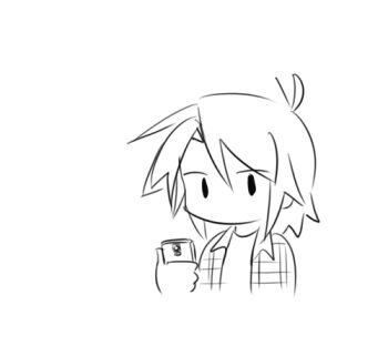 1girl animal_ears animated animated_gif artist_self-insert bell breast_expansion breasts brown_hair cellphone collar cow_ears cow_girl cow_horns cowbell ego_trigger gigantic_breasts graph_(graphiteknight) horns large_breasts long_hair lowres mattie_(ego_trigger) neck_bell original phone smartphone