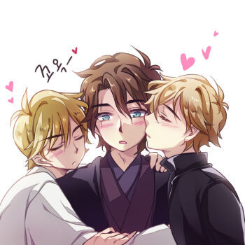 animification blonde_hair brown_hair father_and_son incest luke_skywalker star_wars star_wars:_a_new_hope star_wars:_return_of_the_jedi star_wars:_revenge_of_the_sith tagme time_paradox yaoi