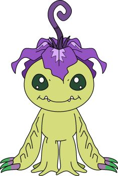 Rule 34 | alraumon, digimon, digimon (creature), flower, highres, monster girl, petals, plant girl, sharp teeth, teeth