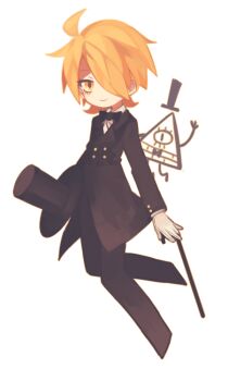 1boy ahoge androgynous bill_cipher black_bow black_bowtie black_coat black_hat black_pants blonde_hair bow bowtie buttons chinese_commentary closed_mouth coat collared_shirt commentary_request double-breasted dual_persona full_body gravity_falls hair_behind_ear hair_over_one_eye hat layered_sleeves long_sleeves looking_ahead male_focus no_nose one_eye_covered outline pants personification shirt short_hair simple_background smile solo standing standing_on_one_leg top_hat traditional_bowtie triangle uchikaze unworn_hat unworn_headwear white_background white_shirt yellow_eyes yellow_outline