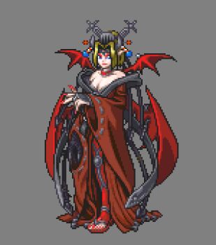 demon demon_girl digimon digimon_(creature) digimon_linkz gamer5020 lilithmon lilithmon_(mutant) mark_of_evil wings