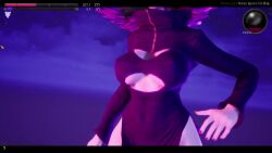 1boy 1girl 2022 3d ahoge animated arm_armor armor armored_boots ass audible_music audible_speech badge black_boots blurry boots bouncing_breasts breasts brown_gloves brown_pants buckle capelet cleavage_cutout close-up clothing_cutout collarbone collared_shirt commentary constricted_pupils covered_erect_nipples curly_hair dealer_(under_the_witch) depth_of_field dress english_commentary epaulettes eyeliner eyeshadow female_focus fighting_stance fingerless_gloves flipped_hair foreshortening full_body bad_tag gameplay_mechanics gloves gold gold_trim green_eyes hair_over_one_eye hat height_difference hero_(under_the_witch) high_collar high_heel_boots high_heels highres holding holding_sword holding_weapon huge_ass huge_filesize japanese_audio jiggle jitome kneepits large_breasts leather leather_belt leather_pants legs_apart legs_together long_hair long_sleeves magic makeup mole mole_under_mouth multicolored_hair multiple_views night night_sky no_bra numericgazer orange_hair outdoors pale_skin panties pants pelvic_curtain plate_armor pouch puffy_short_sleeves puffy_sleeves purple_dress purple_eyeshadow purple_hair purple_hat purple_lips purple_nails purple_panties purple_sky purple_thighhighs red_shirt revealing_clothes sash scabbard seductive_smile sexually_suggestive shadow sheath shirt short_hair short_sleeves sky smile smug sound standing star_(sky) starry_sky streaked_hair striped_clothes striped_panties striped_thighhighs subtitled sweater sword talking tall_female teeth thick_lips thick_thighs thighhighs thighs third-party_source toko_misaki_(rosewaltz) turtleneck turtleneck_dress turtleneck_sweater under_the_witch underboob underwear unworn_panties video video_game weapon witch witch_hat