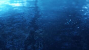 1girl animated animated_gif anime_screenshot bare_legs barefoot feet feet_only female_focus foot_focus huge_filesize knees legs lower_body outdoors pale_skin rooster_teeth rooster_teeth ruby_rose rwby rwby_ice_queendom soles thighs toenails toes wading water wet