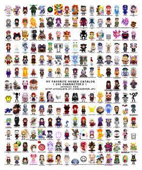 Rule 34 | !, 6+boys, 6+girls, absurdres, advent cirno, american flag, ao oni, archer (fate), armor, beatrice (umineko), black hair, blonde hair, blue hair, brown hair, castlevania (series), character name, character request, chuck norris, cirno, commentary request, copyright request, crossover, date masamune (sengoku basara), dc comics, fatal fury, fate (series), flandre scarlet, food, fruit, geese howard, godzilla (series), green eyes, green hair, grey hair, grizela (teaf), guile, gustav munchausen, hakurei reimu, hatsune miku, hei meiling, highres, hong meiling, honki-reimu, houraisan kaguya, idolmaster, indian flag, japanese armor, japanese flag, julius belmont, kaname madoka, kelticia muedigkeit, m.u.g.e.n, mahou shoujo madoka magica, matou sakura, mcdonald's, multiple boys, multiple crossover, multiple girls, oso (toolate), patchouli knowledge, pink hair, pixel art, purple hair, real life, red eyes, reiuji utsuho, ronald mcdonald, sendai hakurei no miko, sendai hakurei no miko (m.u.g.e.n), street fighter, sword, tanuki, the iron of yin and yang, the king of fighters, tom hanks, touhou, umineko no naku koro ni, vocaloid, watermark, watermelon, weapon, web address, white-reimu, white hair, wings, wolfgang krauser, wonder woman, wonder woman (series), yakumo yukari, yukkuri shiteitte ne