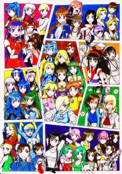 6+girls aerith_gainsborough ainu_clothes alisa_boskonovich anger_vein armor armpits arms_behind_head arms_up asamiya_athena ayane_(doa) beret bike_shorts bikini bikini_top_only black_eyes black_hair blonde_hair blue_eyes blue_hair blush braid braided_ponytail breasts brown_eyes brown_hair caeda_(fire_emblem) camilla_(fire_emblem) cammy_white capcom chinese_clothes chun-li clair_(pokemon) cleavage closed_eyes crossed_arms crossover cynthia_(pokemon) dead_or_alive double_bun double_w drill_hair elf emilie_de_rochefort false_smile fatal_fury final_fantasy final_fantasy_ix final_fantasy_v final_fantasy_vi final_fantasy_vii final_fantasy_x final_fantasy_xiii fingerless_gloves fire_emblem garnet_til_alexandros_xvii gloves green_eyes green_hair grin hair_bun hair_over_one_eye hair_ribbon happy hat headband heart heart_hands helena_douglas highres hitomi_(doa) honoka_(doa) iroha_(samurai_spirits) ivy_(fire_emblem) japanese_clothes kanzaki_kaori kasugano_sakura kasumi_(doa) kazama_asuka king_(snk) kokoro_(doa) kula_diamond large_breasts laughing legs lei_fang lenna_charlotte_tycoon leona_heidern leotard lightning_farron ling_xiaoyu long_hair looking_at_viewer looking_back lucina_(fire_emblem) maid majikina_mina mario_(series) mask may_(pokemon) metroid midriff mouth_hold multiple_girls nakoruru namco navel nintendo ojou-sama_pose open_mouth own_hands_together palutena pants pink_hair pink_lips pointy_ears pokemon praying princess_daisy princess_peach princess_zelda purple_eyes purple_hair ribbon rosalina rydia_(adult)_(ff4) rydia_(ff4) ryuuko_no_ken samurai_spirits samus_aran school_uniform selphie_tilmitt serious shaded_face shiranui_mai skirt small_breasts smile snk square_enix street_fighter super_smash_bros. suspenders sweatdrop swimsuit tank_top teeth tekken the_king_of_fighters the_legend_of_zelda the_legend_of_zelda:_twilight_princess thighs tifa_lockhart tina_armstrong tina_branford tongue traditional_media twin_braids twintails v w weapon white_bikini white_hair wrestling_outfit yuna_(ff10) yuri_sakazaki