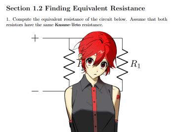 1girl :/ alternate_hairstyle bare_shoulders breasts circuit_diagram closed_mouth detached_sleeves english_text grey_shirt grey_sleeves hair_between_eyes kasane_teto kasane_teto_(utau) looking_at_viewer medium_breasts number_tattoo pankepen red_eyes red_hair red_trim resistor shirt short_hair shoulder_tattoo sleeveless sleeveless_shirt solo tattoo text_focus upper_body upturned_eyes utau very_short_hair white_background