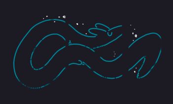 animal animal_focus animated animated_gif bubble closed_eyes creature looping_animation original ph4_18c solo water