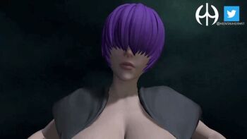 1girl animated animated_gif between_legs boots bouncing bouncing_breasts breasts breasts_out clothed_sex coat cowgirl_position deep_penetration electricity erection female_focus fluffy girl_on_top hentaihermit huge_breasts jiggle large_breasts leather long_hair looking_at_viewer nipples no_panties orochi_shermie outdoors pale_skin penis ponytail pov purple_hair pussy riding sex shermie_(kof) sitting sitting_on_person straddling the_king_of_fighters thick_thighs thighs thunder twintails