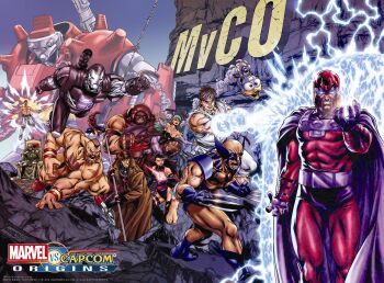 10s bat_wings beard beat_(mega_man) black_hair breasts brown_hair capcom cyberbots demon_girl doctor_doom facial_hair gambit head_wings highres iron_man juggernaut_(x-men) large_breasts long_hair magneto marvel marvel_vs._capcom mega_man_(character) mega_man_(classic) mega_man_(series) morrigan_aensland muscular psylocke purple_hair ryu_(street_fighter) saotome_jin sentinel short_hair spider-man street_fighter darkstalkers war_machine wings wolverine_(x-men) x-men zangief