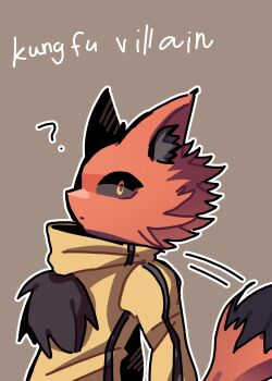 1girl artist_request bad_id bad_pixiv_id character_name fox_girl furry furry_female grimms_notes kung_fu_villain_(grimms_notes) red_fur solo sweater