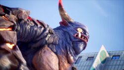 1boy 1girl 3d 60fps aircraft airplane alien animated audible_music aura blue_fire blue_sky body_markings breath_weapon breathing_fire building car cave city colored_fire crystal crystal_elemental cyborg day desert destruction dinosaur disembodied_hand dragon earth_elemental electricity electrified_sword electrified_weapon elemental_(creature) embers energy energy_ball energy_beam energy_being energy_fist energy_pulse energy_wings english_text extra_eyes fangs fighter_jet fighting_game fire fire_wings flower flying forest game_trailer gameplay_mechanics giant giant_monster giant_robot gigabash gigaman glowing glowing_eyes glowing_hand glowing_markings glowing_mouth glowing_veins gorogong green_fire helicopter highres horns jungle kaijin kaiju lava living_crystal mecha military military_base military_vehicle monster monster_girl motor_vehicle mouth_beam nature neon_trim night no_pupils passion_republic_games pincers pipijuras plant purple_electricity rawa red_eyes roaring robot rohanna seijin sharp_teeth skirt skorak sky skyscraper slug sound space_monster superhero_costume supervillain sword tail teeth tentacles thorns thundatross trailer_(media) transformation tree tusks underground veins video video_game vines weapon wings woolley zyva