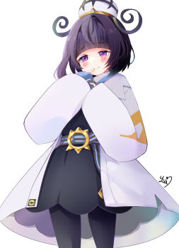 1girl absurdres gwynn_(pokemon) heart heart-shaped_pupils highres mega_stone pokemon pokemon_legends:_z-a short_hair solo symbol-shaped_pupils yuitan_(stlyuitan)