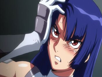 animated animated_gif breasts nipples pussy_juice taimanin_(series) taimanin_asagi yatsu_murasaki