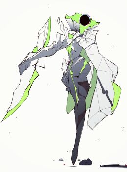 1other absurdres commentary_request ellen_joe ethereal_(zenless_zone_zero) floating full_body highres implied_death no_humans out_of_frame sakifox shoes simple_background unworn_shoes white_background zenless_zone_zero