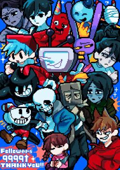 &gt;_&lt; 6+boys 9aaaalt29 :d ;d ? ahoge ankle_boots ant_tenna antenna_hair bag banban_(garten_of_banban) bandages bare_shoulders bendy bendy_and_the_ink_machine bendy_straw bilingual_commentary black_eyes black_hair black_pants black_sclera black_shirt black_tank_top blue_background blue_hair blue_jacket blue_shirt blue_skin boots boyfriend_(friday_night_funkin&#039;) braid brown_bag brown_boots brown_hair character_request closed_eyes closed_mouth colored_sclera colored_skin commentary commentary_request copyright_request crossover crt cup cuphead cuphead_(game) deltarune demon double-parted_bangs drawstring drinking_straw eddsworld empty_eyes english_commentary expressionless feet_out_of_frame friday_night_funkin&#039; full_body furry furry_male garten_of_banban gloves grey_hood grid_teeth grin hair_behind_ear hair_between_eyes hair_ears hands_in_pockets highres holding holding_knife holding_microphone hood hood_down hooded_jacket hoodie horns index_finger_raised jacket jax_(the_amazing_digital_circus) jitome knees_together_feet_apart knife long_hair long_sleeves low_twin_braids madotsuki microphone milestone_celebration miniskirt mixed-language_commentary multiple_boys multiple_crossover multiple_girls necktie no_mouth no_pupils object_head omori omori_(omori) one_eye_closed open_clothes open_jacket open_mouth orange_necktie pants paper_bag pink_sweater pixel_art pleated_skirt pointing pointing_at_viewer pointy_nose puffy_long_sleeves puffy_sleeves purple_skin purple_skirt rabbit_boy red_hoodie red_jacket red_nose red_shorts red_skin sans_(undertale) shirt short_hair short_sleeves shorts sideways_glance simple_background skeleton skirt smile solid_oval_eyes sparkle sweatdrop sweater tank_top the_amazing_digital_circus tongue tongue_out tord_(eddsworld) trait_connection turtleneck turtleneck_sweater twin_braids u_u undertale uneven_eyes upper_body utdr_(toby_fox) very_short_hair white_eyes white_gloves white_shirt white_skin yellow_sclera yume_nikki