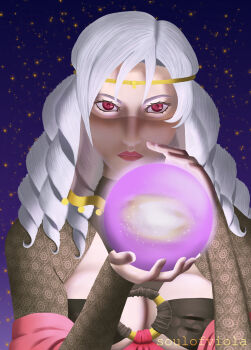 Rule 34 | 1girl, absurdres, breasts, cleavage, highres, large breasts, looking at viewer, namco, red eyes, soul calibur, soulcalibur, soulcalibur v, underboob, viola (soulcalibur)