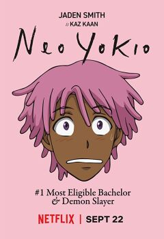 dark-skinned_male dark_skin neo_yokio netflix pink_hair tagme