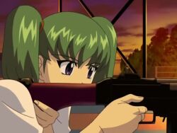 00s 1boy 3girls aiming angry animated aqua_hair arm_support ass ass_focus audible_speech bare_legs blonde_hair blue_eyes breasts brown_hair buruma character_request clenched_teeth competition curvy disgust doi_shizuha english_audio evening green_hair gun gym_uniform honjou_mikaze indoors lying multiple_girls nakamura_ayamo on_stomach outdoors pants rifle ryona school_uniform shiny_skin shoes short_hair sneakers socks sound stratos_4 talking teeth twintails video weapon wedgie wide_hips