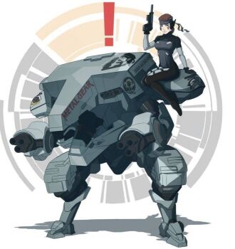 ! an/peq-6 cannon cosplay d.va_(overwatch) flashlight gatling_gun gun h&amp;k_mark_23 handgun heckler_&amp;_koch insight_technology kac_mk23_suppressor knight&#039;s_armament_company laser_aiming_module laser_pointer laser_sight logo match_grade match_grade_firearm match_grade_pistol metal_gear_(series) metal_gear_rex offensive_handgun overwatch overwatch_1 parody pistol rotary_cannon sitting_on_shoulder sneaking_suit socom_(metal_gear) solid_snake solid_snake_(cosplay) suppressor tactical_light weapon