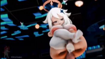 1girl 3d aged_up alternate_ass_size alternate_breast_size_(larger) anal animated breasts cum cum_in_ass curvy genshin_impact high_heels huge_breasts large_areolae large_nipples nipples paimon_(genshin_impact) plump sex shortstack sound tagme thick_thighs thighs vadamarts video wide_hips