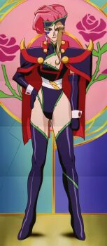 boots dual!_parallel_trouble_adventure gloves high_heel_boots high_heels highleg highleg_leotard highres leotard miss_ra rara_mitsuki