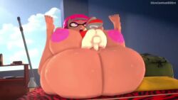 1boy 1girl 3d age_difference animated breasts brother_and_sister colored_nipples cum cum_in_pussy huge_breasts incest inkling inkling_boy inkling_girl inkling_player_character leviantanre mating_press nintendo nipples nude penis shota siblings sound splatoon_(series) tagme tentacle_hair vaginal video