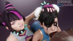 1boy 2girls 3d :&gt;= alice_williams all_fours animated arm_up artist_name assisted_fellatio assisted_rape bare_shoulders black_collar black_eyeshadow black_gloves black_hair blue_eyes blue_shirt bracelet breasts capcom chun-li chun-li_(cosplay) clothing_cutout collar cosplay cowboy_shot dark-skinned_male dark_skin detroit:_become_human double_bun eyebrows eyelashes eyeliner eyeshadow fellatio ffm_threesome finger_in_another&#039;s_mouth fingerless_gloves from_above gloves gradient_background grin group_sex hair_bun hair_horns hair_over_one_eye han_juri han_juri_(cosplay) hand_on_another&#039;s_head hetero highres interracial irrumatio jewelry large_penis loli looking_at_viewer looking_up looping_animation makeup multicolored_hair multiple_girls naughty_face open_mouth oral penis pink_eyeshadow pink_gloves pink_hair pink_shirt pov pov_crotch pov_hands purple_background rape runny_makeup sarah_(the_last_of_us) scared scrwdgrl shirt short_hair simple_background size_difference sleeveless sleeveless_shirt small_breasts smile sound spiked_bracelet spiked_collar spikes streaked_hair street_fighter street_fighter_6 tagme teeth the_last_of_us the_last_of_us_(series) threesome tongue tongue_out two-tone_gloves two-tone_hair two-tone_shirt uncensored underboob underboob_cutout upper_body variant_set very_dark_skin video watermark white_shirt yellow_shirt