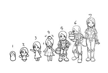 6+girls ^_^ arm_cannon bodysuit boots closed_eyes cropped_jacket dancho_no_mori disembodied_hand dress evolution full_body gloves greyscale hair_over_one_eye hand_on_own_hip hand_up headpat humanization jacket knee_boots light_smile looking_at_viewer looking_to_the_side mii_(nintendo) mii_gunner mii_gunner_(smash_ultimate) monochrome multiple_girls multiple_persona nintendo open_clothes open_jacket rayman_limbs short_sleeves sleeveless sleeveless_dress smile standing super_smash_bros. weapon
