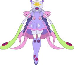 Rule 34 | digimon, digimon (creature), jellyfish girl, mask, monster girl, tentacle hair, tentacles, thetismon