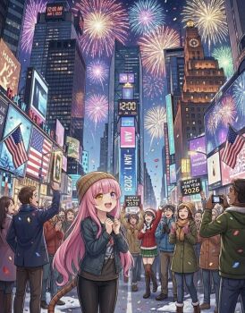 akemithekitten cat_girl child chloeakemi happy happy_new_year heterochromia loli new_year original outdoors