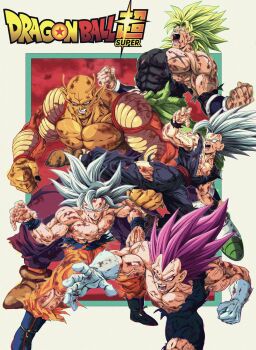 5boys abs antennae aura bald battle_damage black_bodysuit bodysuit boots broly_(dragon_ball_super) bure_(fantasticyouth7) closed_mouth colored_skin commentary copyright_name cover cover_page derivative_work dougi dragon_ball dragon_ball_super dragon_ball_super_broly electricity fighting_stance frown gloves gohan_beast green_eyes green_hair grey_eyes grey_hair group_picture hashtag-only_commentary highres instagram_logo instagram_username legendary_super_saiyan long_hair looking_at_viewer male_focus manga_cover medium_hair multiple_boys muscular muscular_male namekian no_eyebrows orange_pants orange_piccolo orange_skin pants pectorals piccolo pointy_ears purple_eyes purple_hair purple_pants purple_shirt red_eyes red_sash sash shirt smile son_gohan son_goku spiked_hair super_saiyan topless_male torn_bodysuit torn_clothes torn_pants ultra_ego_(dragon_ball) ultra_instinct vegeta veins white_boots white_gloves