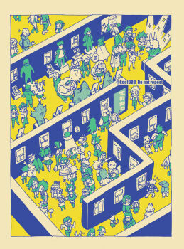 6+boys 6+girls annotation_request aoyama_yuuga ashido_mina asui_tsuyu bakugou_katsuki boku_no_hero_academia border commentary_request aizawa_shota everyone from_above hagakure_toru iida_tenya jiro_kyoka kaminari_denki kirishima_eijirou koo1088 kouda_kouji long_hair midoriya_izuku mineta_minoru monochrome multiple_boys multiple_girls museum ojiro_mashirao satou_rikidou sero_hanta short_hair shouji_mezou todoroki_shoto tokoyami_fumikage uraraka_ochako yagi_toshinori yaoyorozu_momo