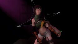 3d absurdres animated dancing final_fantasy final_fantasy_vii highres short_hair tagme video virt-a-mate yuffie_kisaragi