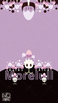 Rule 34 | character name, colored skin, commentary request, full body, gen 7 pokemon, highres, looking at viewer, meme (sleepsheep), morelull, multicolored skin, mushroom, nintendo, no humans, no mouth, pokemon, pokemon (creature), pokemon focus, solid oval eyes, two-tone skin