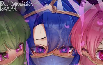 catria_(fire_emblem) est_(fire_emblem) fffm_foursome fire_emblem fire_emblem:_mystery_of_the_emblem fire_emblem_echoes:_shadows_of_valentia mind_control nintendo palla_(fire_emblem) ryncka tagme veil