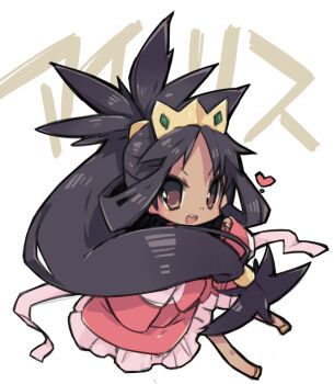 10s chibi crown dark_skin gym_leader iris_(pokemon) nakamura_sandayo nintendo pokemon pokemon_bw2 purple_hair