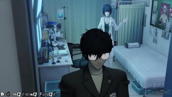 3d amamiya_ren animated breasts cum cum_on_body dogeza facial netorare nipple_piercing nipples nude persona persona_5 piercing pubic_hair sex snow-doll tagme takemi_tae vaginal video