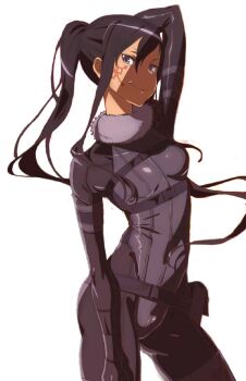 1girl bodysuit official_art pitohui_(sao) ponytail source_request sword_art_online sword_art_online_alternative:_gun_gale_online tagme