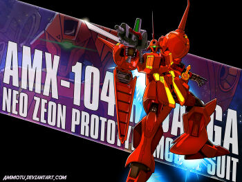 Rule 34 | aiming, ammotu, bayonet, cable, character name, commentary, deviantart username, english commentary, glowing, glowing eye, gundam, gundam zz, lens flare, machinery, mecha, mecha focus, mobile suit, neo zeon, one-eyed, photoshop (medium), r-jarja, radio antenna, robot, science fiction, scope, signature, sword, thrusters, weapon