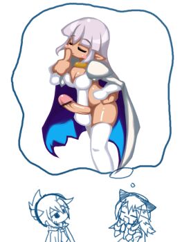 Rule 34 | 3girls, arcana heart, futanari, inuwaka akane, multiple girls, parace l'sia, zenia valov