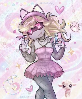 dress highres humanoid_robot lizzy_(murder_drones) murder_drones prepare4surgery robot selfie