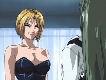 00s 1futa 1girl 2001 age_difference animated animated_gif bible_black bible_black_night_of_the_walpulgiss blonde_hair breasts bustier christianity curtains day erection futanari green_hair imminent_penetration ito_mika kitami_reika large_breasts no_testicles nurse older_female_and_younger_female penis penis_growth pubic_hair room school_nurse_and_student school_uniform skirt smile tagme teacher_and_student