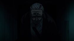 2boys animated attack battle blood destruction gaku_(sakamoto_days) indoors multiple_boys old old_man sakamoto_days severed_finger sound sword tagme takamura_(sakamoto_days) video weapon